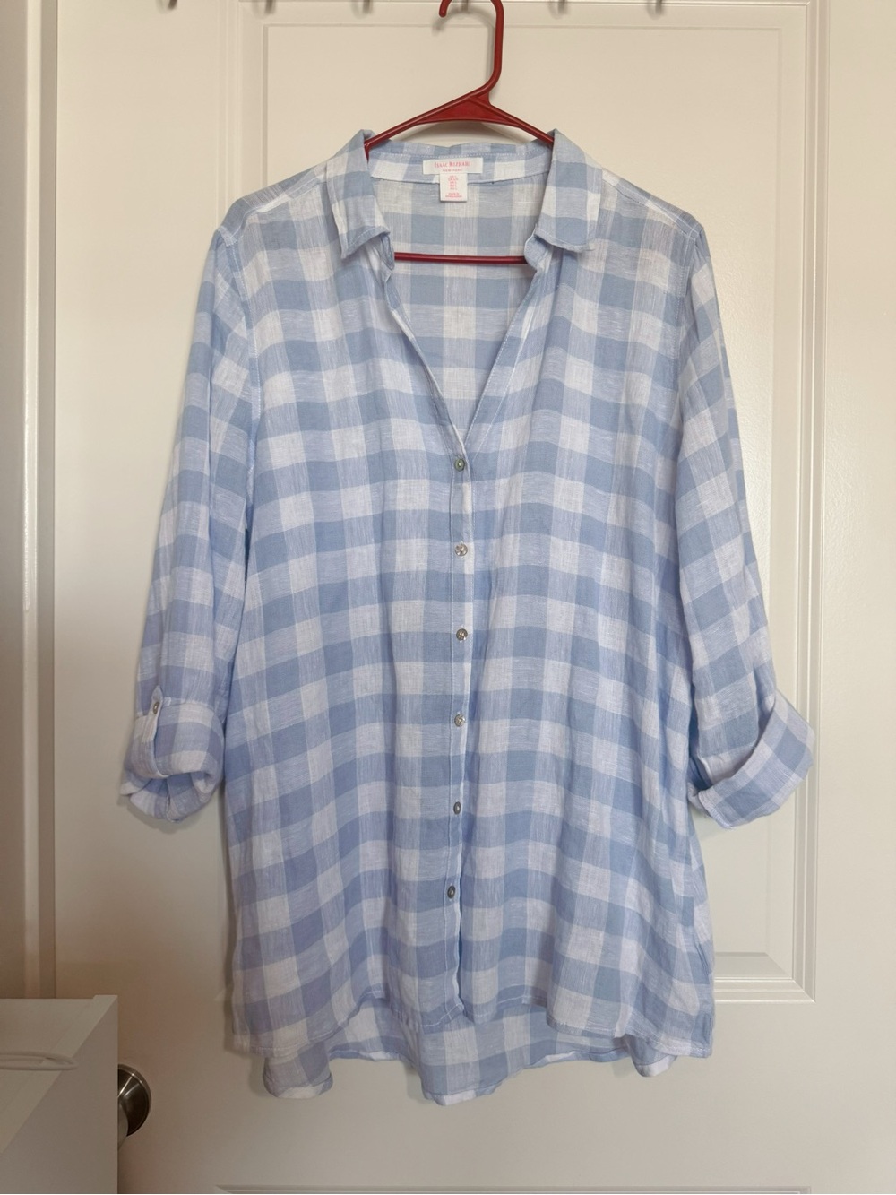 Isaac Mizrahi Button-Up Shirt